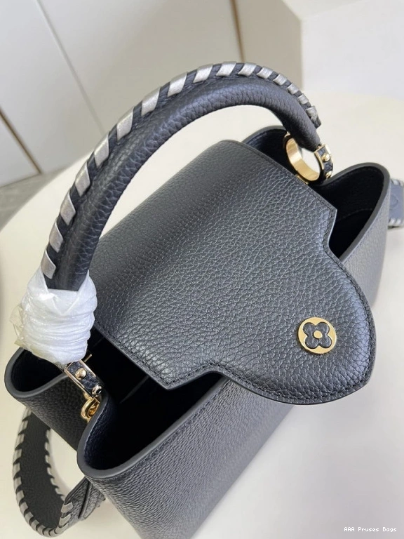 AAA Pruses Bags LOUIS VUITTON MM CAPUCINES 0814